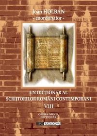 coperta carte un dictionar al scriitorilor romani contemporani, vol. viii de coord: ioan holban 